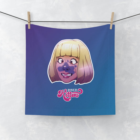 Turning Violet Face Towel