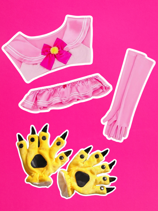 Kawaii "Princess Peach" Costume